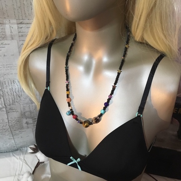 Solar System handmade beaded planet necklace - Picture 2 of 6